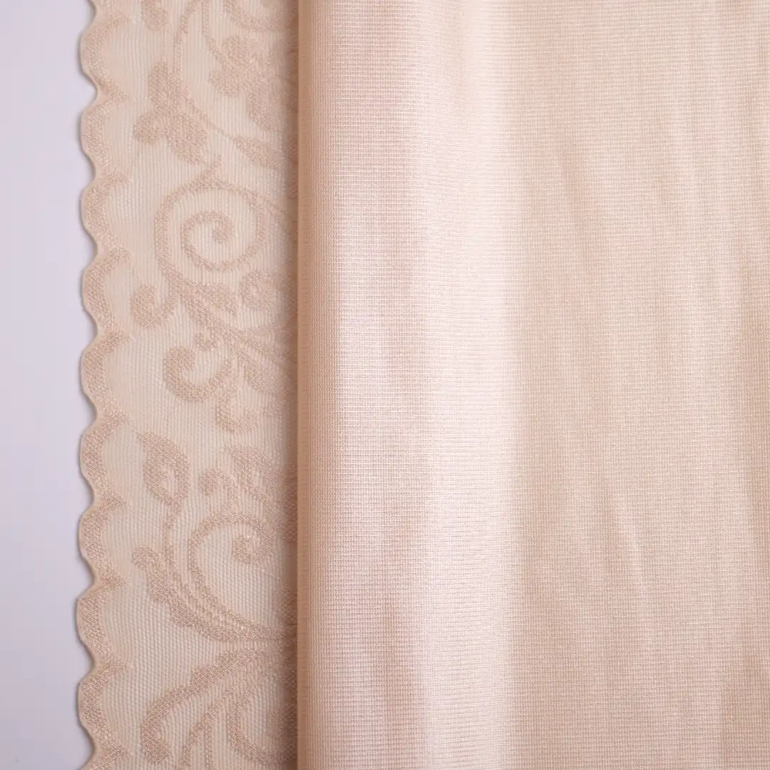 China Fabric for Blouse,Skirt,Shirt Long Sleeve Button ,Dresses (Pullover) ,Skirt  Lace Knit Fabric Nylon Spandex yellow color buy from China wholesaler bulk order at wholesale price free worldwide shipping Alibaba