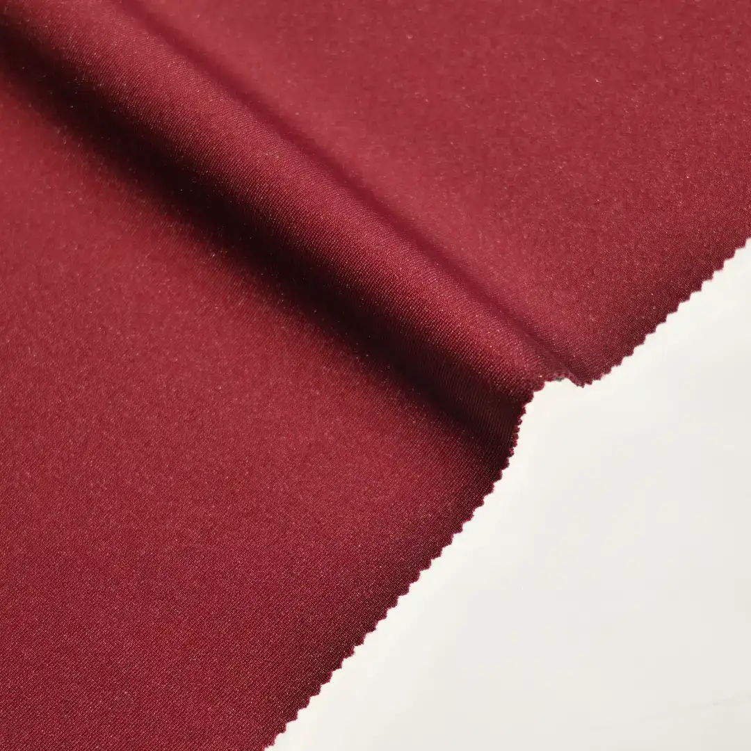 China Fabric for T-Shirt,Polo Shirt,Pajamas Rib Knit Fabric Acetate Spandex Tencel Polyester Red color buy from China wholesaler bulk order at wholesale price free worldwide shipping Alibaba