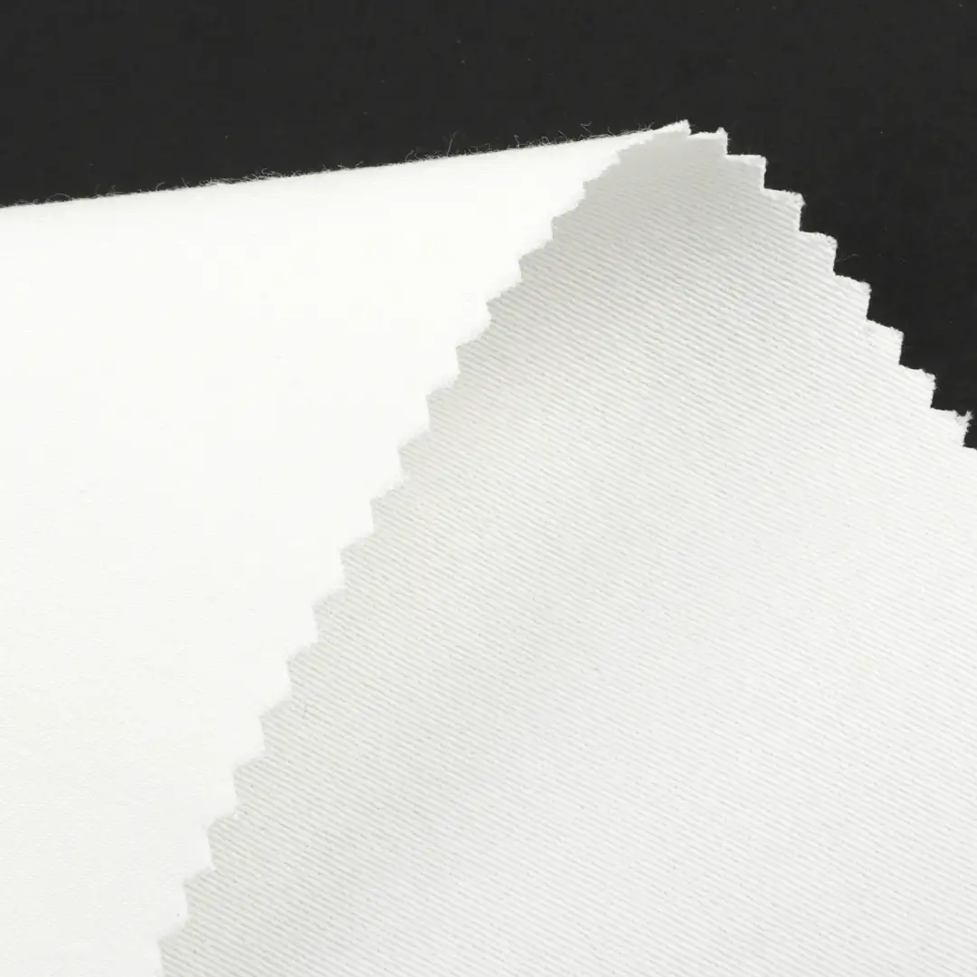 China Fabric for Pants,Jackets Cotton Twill Natural Woven Fabric Cotton Spandex white color buy from China wholesaler bulk order at wholesale price free worldwide shipping Alibaba