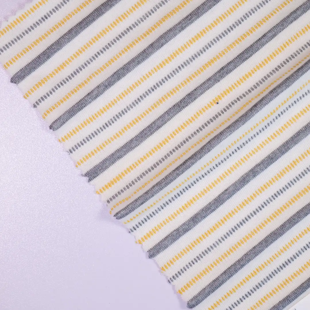 China Fabric for T-Shirt,Tank Top,Hoodie Yarn-dyed fabric Knit Fabric Cotton Polyester Colorful color buy from China wholesaler bulk order at wholesale price free worldwide shipping Alibaba