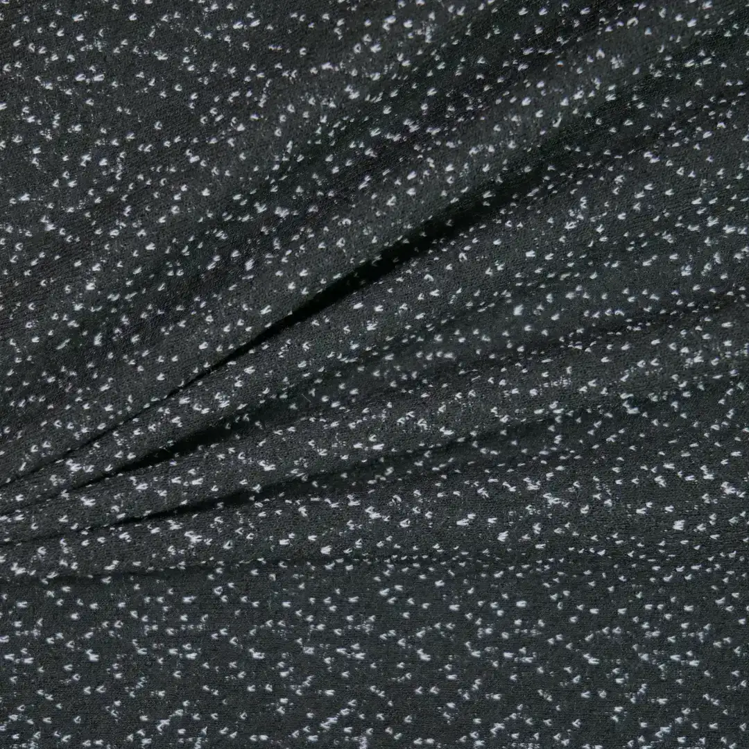 China Fabric for T-Shirt Jacquard Knit Fabric Polyester Spandex black color buy from China wholesaler bulk order at wholesale price free worldwide shipping Alibaba