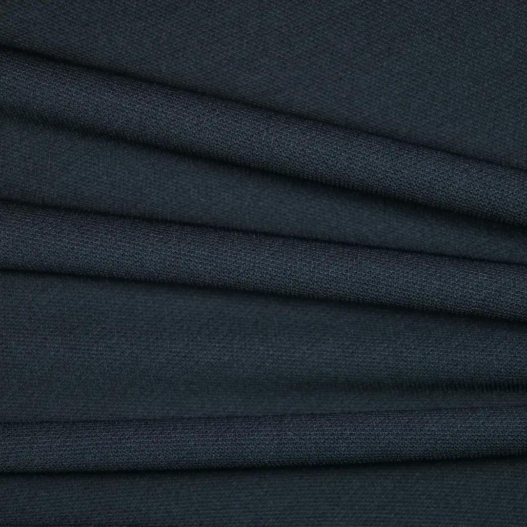 China Fabric for Pants,Hoodie Pique Knit Fabric Spandex Polyester Black color buy from China wholesaler bulk order at wholesale price free worldwide shipping Alibaba