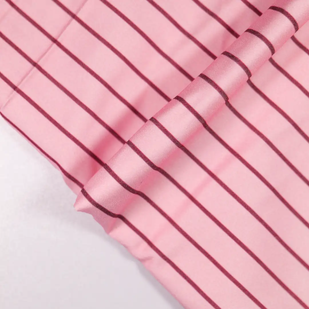 China Fabric for T-Shirt,Skirt,Backless Beach Dress Poplin Synthetic Woven Fabric Rayon Polyester PINK color buy from China wholesaler bulk order at wholesale price free worldwide shipping Alibaba