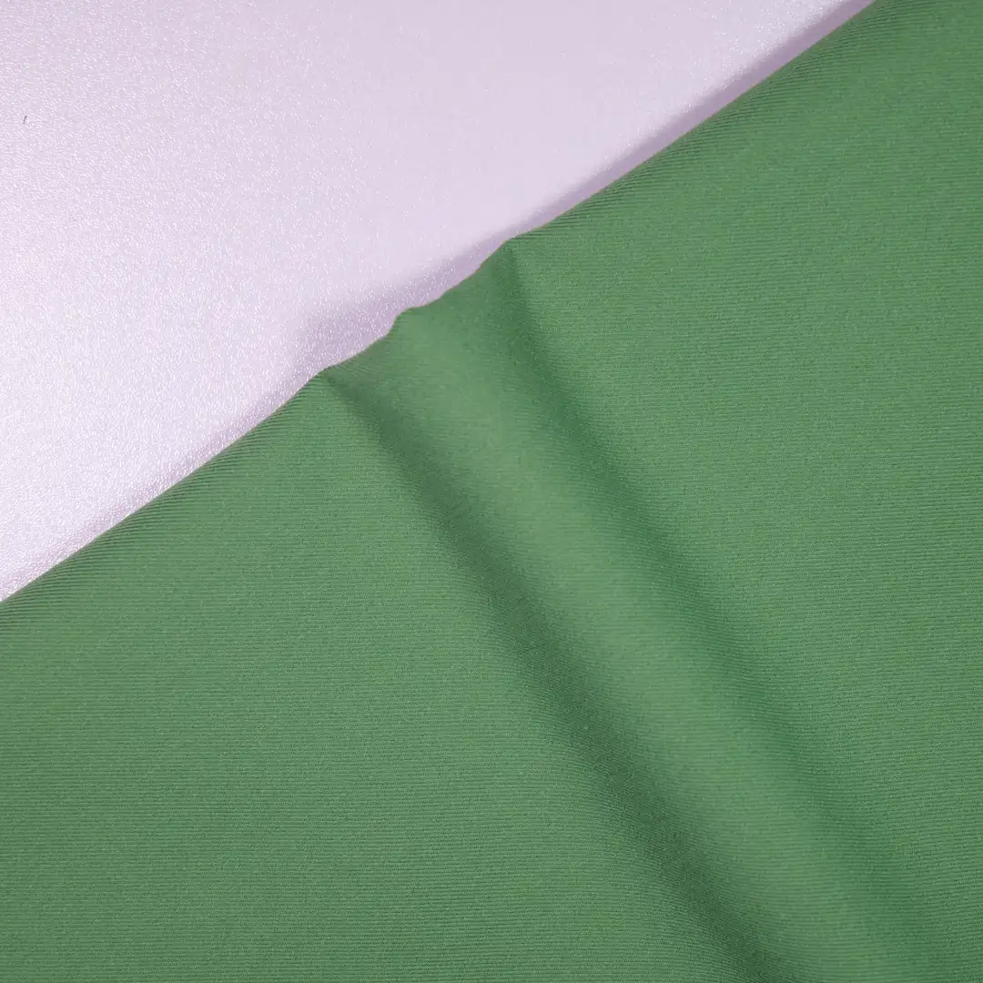 China Fabric for Pants,Suit Trouser,Trench Coat,Skirt  Twill Woven Blended Fabric SORONA Polyester Green color buy from China wholesaler bulk order at wholesale price free worldwide shipping Alibaba