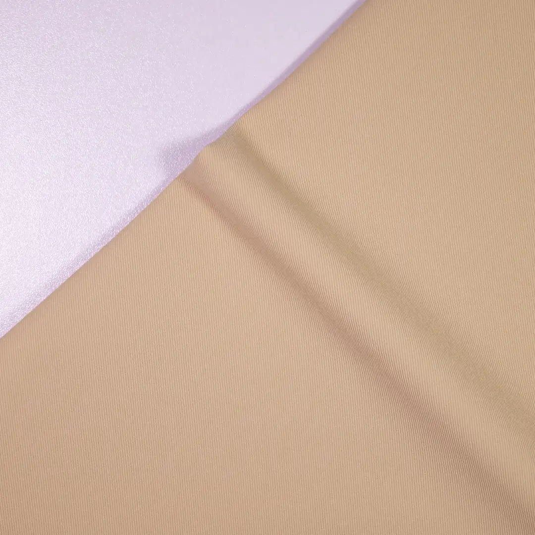 China Fabric for Blazer,Trench Coat,Padded Jacket Twill Woven Blended Fabric SORONA Polyester Bisque color buy from China wholesaler bulk order at wholesale price free worldwide shipping Alibaba