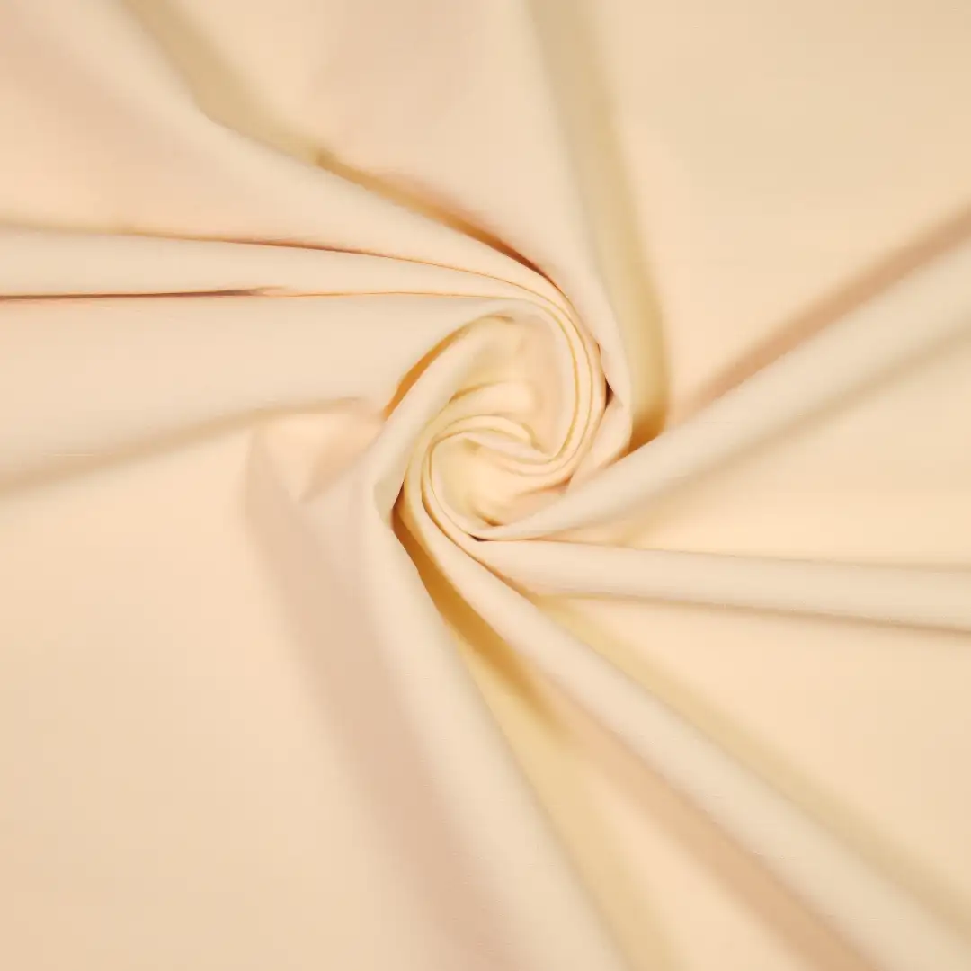 China Fabric for Trench Coat,Down Jacket,Padded Jacket Two-way Stretch Woven Blended Fabric SORONA Polyester Yellow color buy from China wholesaler bulk order at wholesale price free worldwide shipping Alibaba