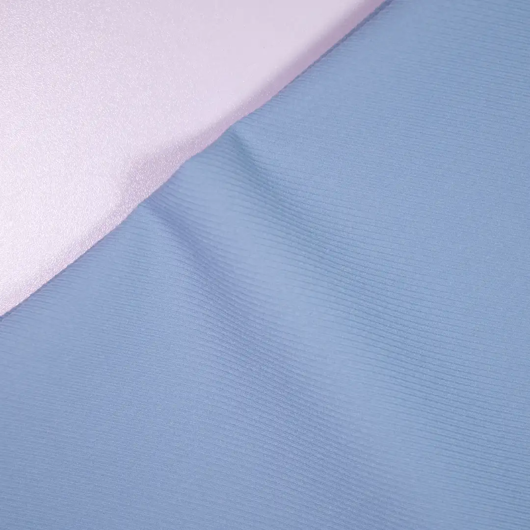 China Fabric for Jackets,Blazer,Skirt  Twill Woven Blended Fabric SORONA Polyester Blue color buy from China wholesaler bulk order at wholesale price free worldwide shipping Alibaba