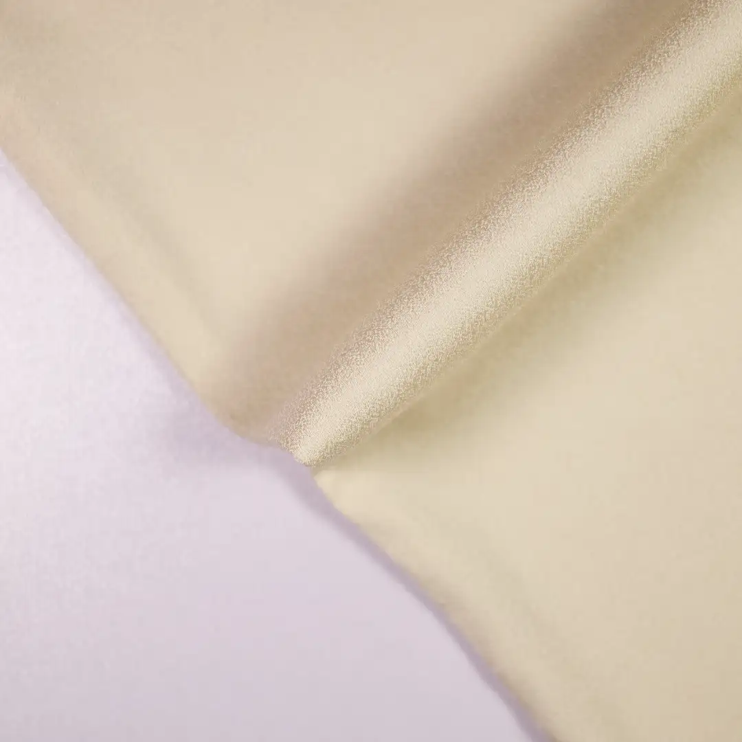 China Fabric for Shirt,Pants,Blouse,Crop Top Cotton Satin Natural Woven Fabric Viscose Rayon Bisque color buy from China wholesaler bulk order at wholesale price free worldwide shipping Alibaba