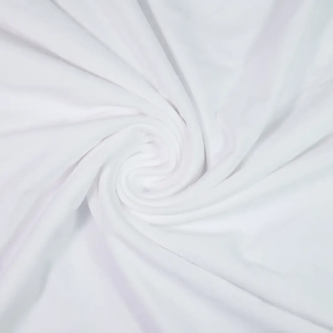 China Fabric for T-Shirt,Strap Midi Dress,Tank Midi Dress Single Jersey Knit Fabric Rayon Poly Lactic Acid（PLA) Silk white color buy from China wholesaler bulk order at wholesale price free worldwide shipping Alibaba