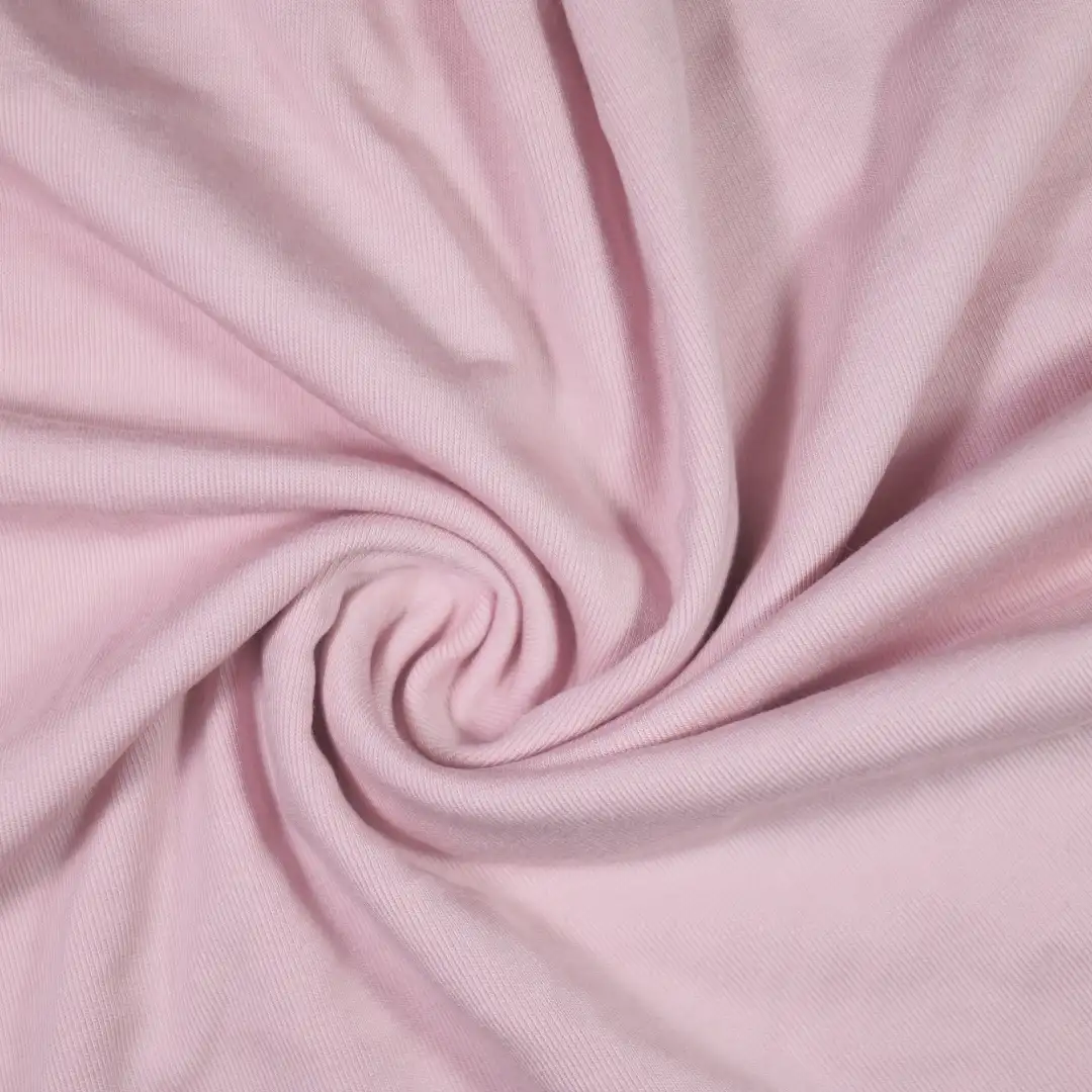 China Fabric for T-Shirt,Strap Midi Dress,Tank Midi Dress Rib Knit Fabric Rayon Poly Lactic Acid（PLA) Acetate pink color buy from China wholesaler bulk order at wholesale price free worldwide shipping Alibaba