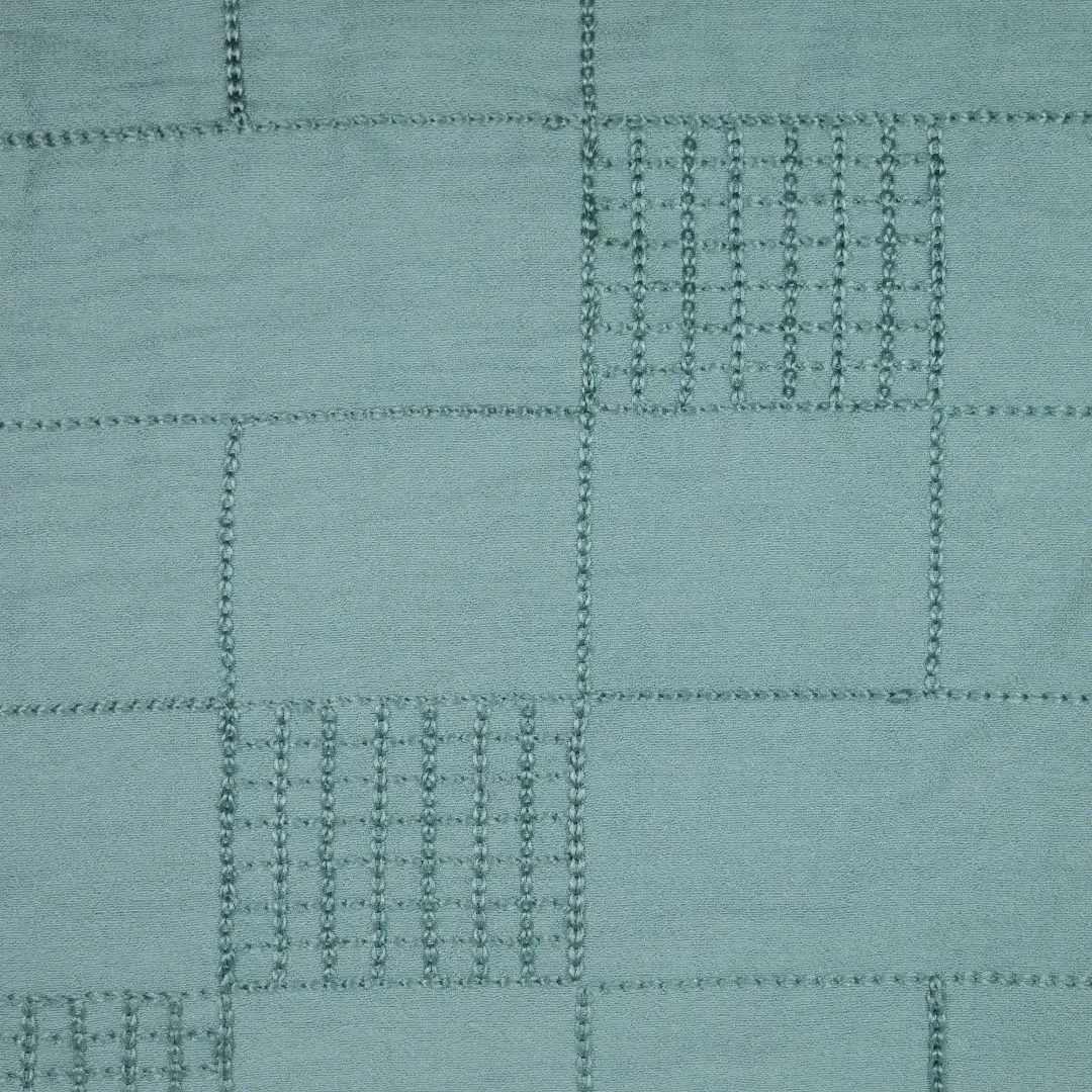 China Fabric for Blouse,Over Shirt Schiffli Synthetic Woven Fabric Rayon Nylon green color buy from China wholesaler bulk order at wholesale price free worldwide shipping Alibaba