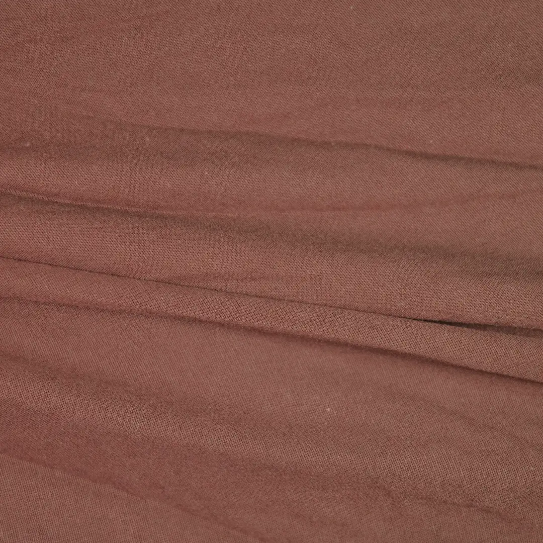 China Fabric for Polo Shirt,Blouse,Skirt Cotton/Rayon Plain Woven Blended Fabric Cotton Rayon Nylon Brown color buy from China wholesaler bulk order at wholesale price free worldwide shipping Alibaba