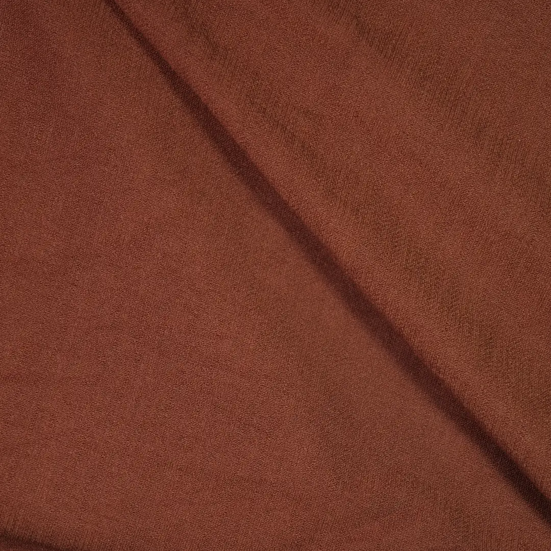 China Fabric for Shirt,Pants Crepe Woven Blended Fabric Rayon Nylon Brown color buy from China wholesaler bulk order at wholesale price free worldwide shipping Alibaba