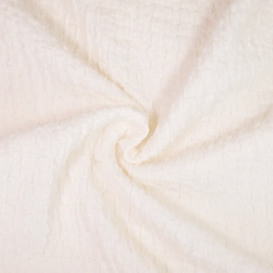 China Fabric for Pants,Crop Top,Crew Neck Pullover  Tricot Knit Fabric Polyester Spandex Beige color buy from China wholesaler bulk order at wholesale price free worldwide shipping Alibaba