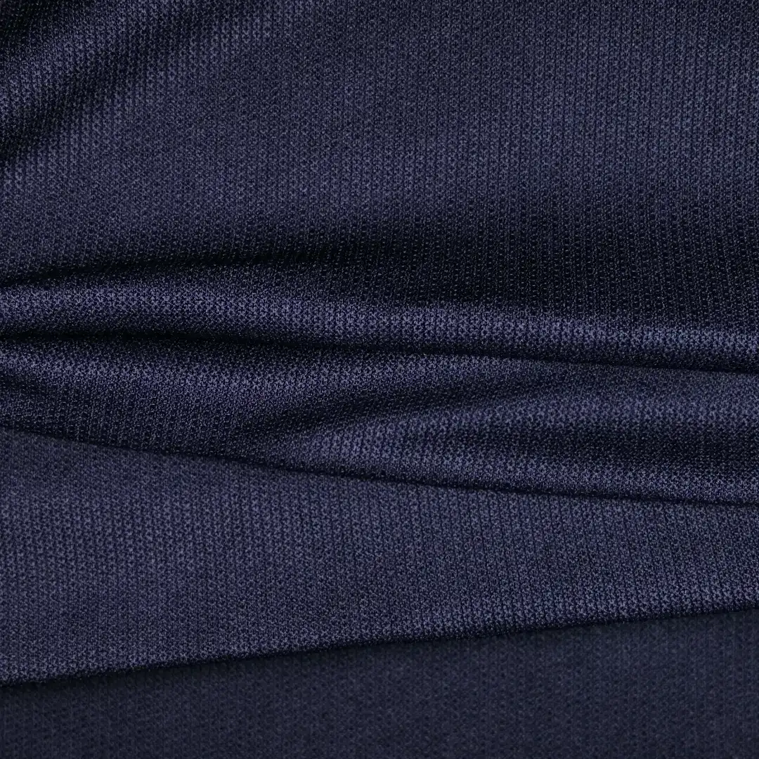 China Fabric for Skirt,Hoodie,Womens Paneled Tank Dress,Womens Asymmetrical Ruffled Skirt,Womens Belted Balloon Skirt Jacquard Knit Fabric Polyester Navy color buy from China wholesaler bulk order at wholesale price free worldwide shipping Alibaba