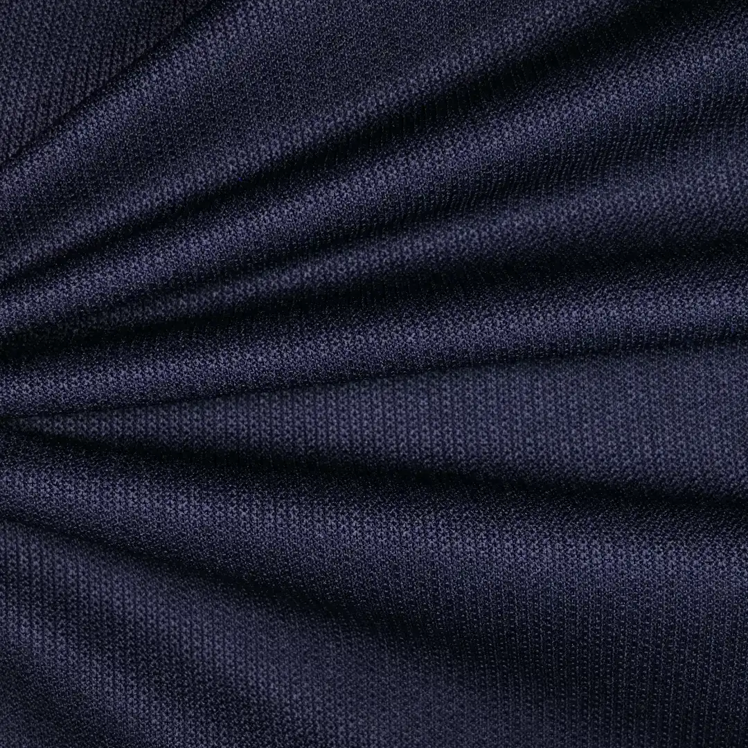 China Fabric for Skirt,Hoodie,Womens Paneled Tank Dress,Womens Asymmetrical Ruffled Skirt,Womens Belted Balloon Skirt Jacquard Knit Fabric Polyester Navy color buy from China wholesaler bulk order at wholesale price free worldwide shipping Alibaba
