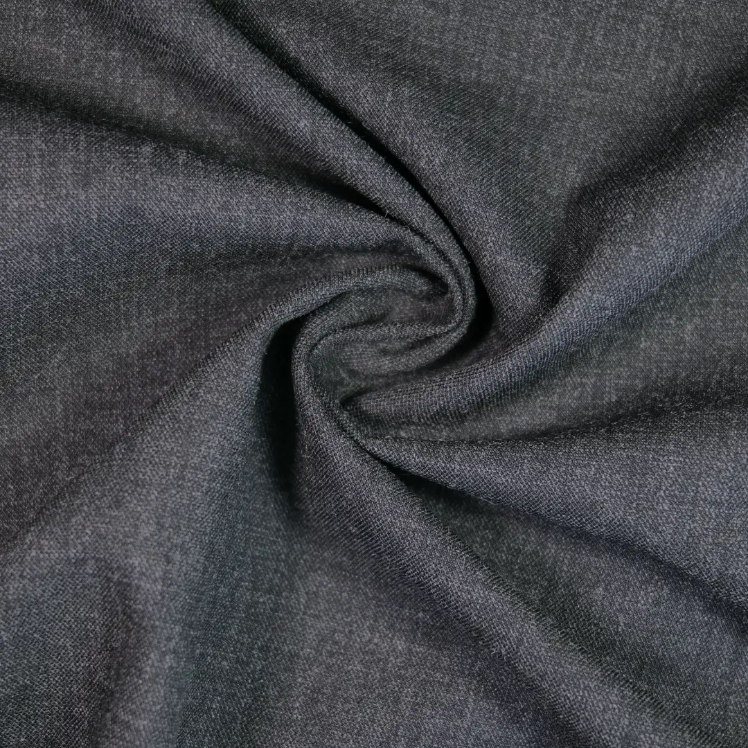 China Fabric for Shirt,Pants,Suit Trouser Polyester/Rayon Plain Woven Blended Fabric Polyester Rayon Spandex Gray color buy from China wholesaler bulk order at wholesale price free worldwide shipping Alibaba