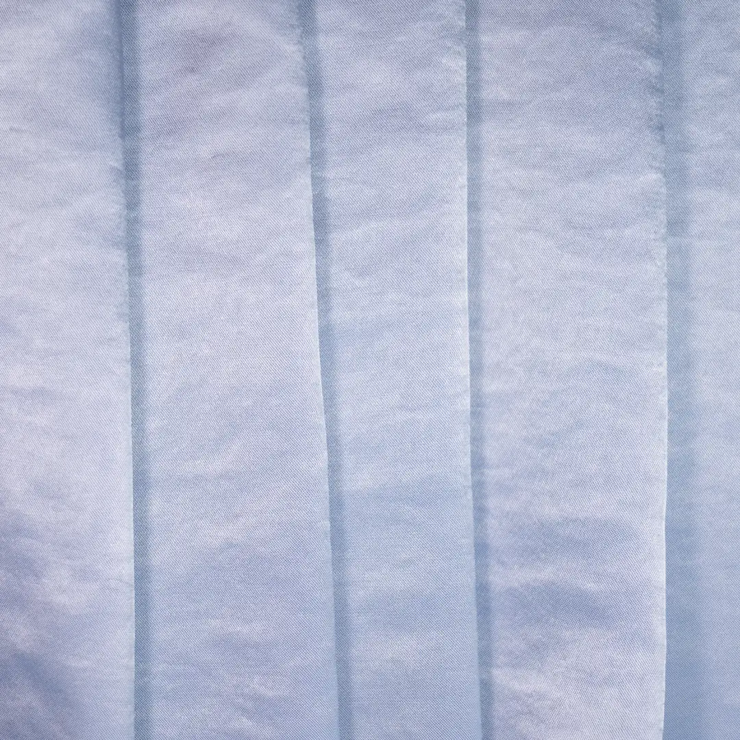 China Fabric for Pants,Blouse,Crop Top,Skirt Bengaline Synthetic Woven Fabric Polyester Blue color buy from China wholesaler bulk order at wholesale price free worldwide shipping Alibaba