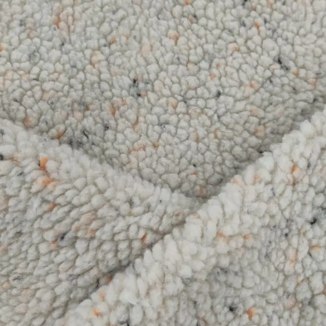 China Fabric for Jackets,Hoodie,Padded Jacket Sherpa Knit Fabric Polyester beige color buy from China wholesaler bulk order at wholesale price free worldwide shipping Alibaba