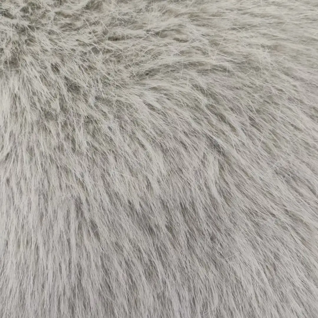 China Fabric for Jackets,Hoodie,Overcoat Fake Fur Knit Fabric Polyester beige color buy from China wholesaler bulk order at wholesale price free worldwide shipping Alibaba