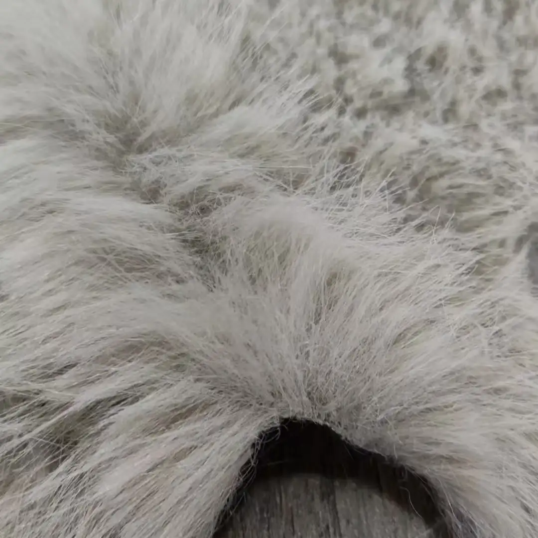 China Fabric for Jackets,Hoodie,Overcoat Fake Fur Knit Fabric Polyester beige color buy from China wholesaler bulk order at wholesale price free worldwide shipping Alibaba