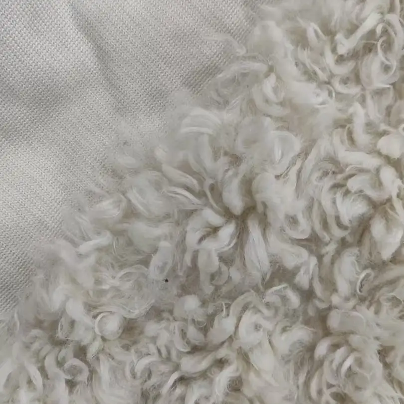 China Fabric for Jackets,Hoodie,Overcoat Tricot Brush Knit Fabric Polyester beige color buy from China wholesaler bulk order at wholesale price free worldwide shipping Alibaba