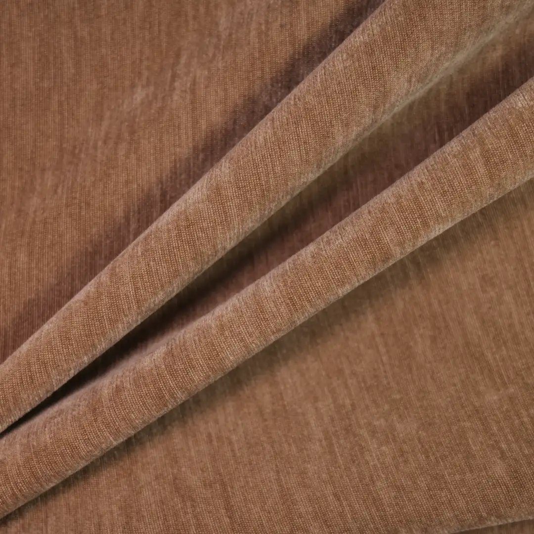 China Fabric for Blazer,Hoodie,Full-Zipper Cardigan ,Hoodie  ,Knitted Trousers ,Women's Pants  Double-side fleece Knit Fabric Polyester Spandex Brown color buy from China wholesaler bulk order at wholesale price free worldwide shipping Alibaba