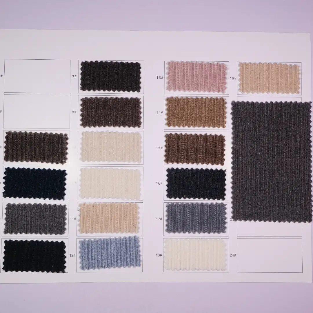 China Fabric for Suit Trouser,Full-Zipper Cardigan ,Knitted Jacket ,Knitted Trousers  knitted Corduroy Knit Fabric Polyester Spandex Shortbread color buy from China wholesaler bulk order at wholesale price free worldwide shipping Alibaba