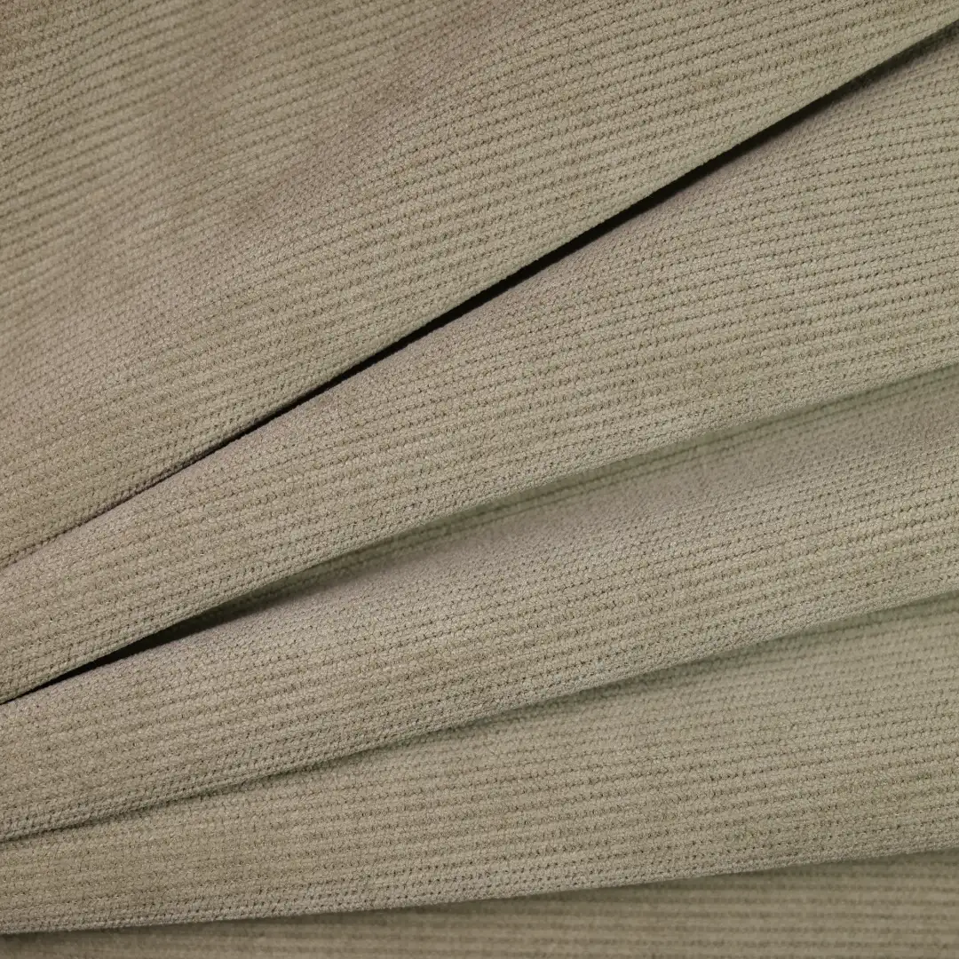 China Fabric for Pants,Blazer,Suit,Knitted Trousers  knitted Corduroy Knit Fabric Polyester Spandex LightGreen color buy from China wholesaler bulk order at wholesale price free worldwide shipping Alibaba