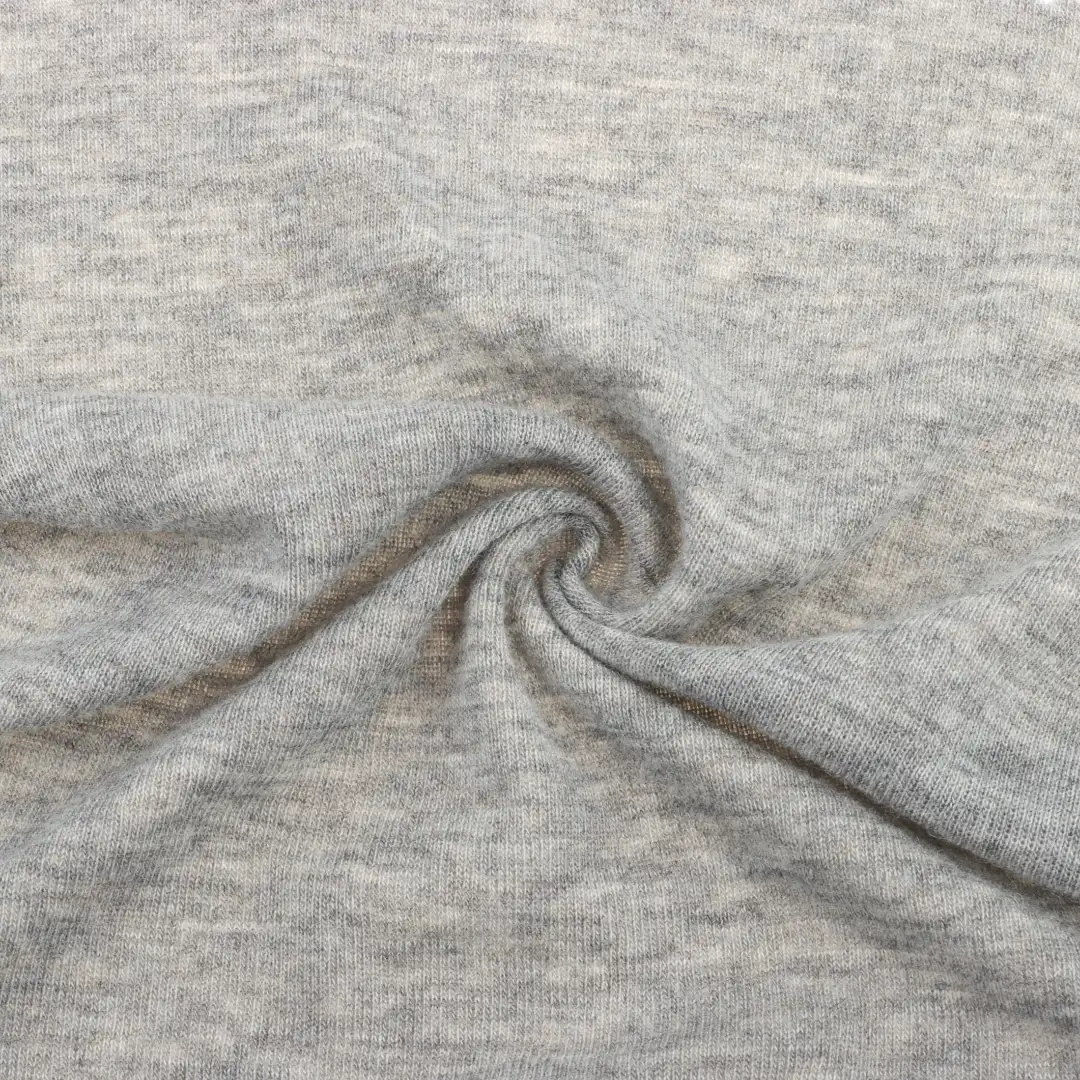 China Fabric for T-Shirt,Tank Top,Ladies Vest ,Men’s Vest  Single Jersey Knit Fabric Acrylic Wool Gray color buy from China wholesaler bulk order at wholesale price free worldwide shipping Alibaba