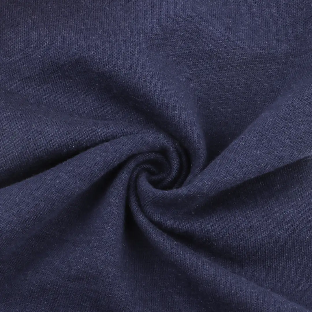 China Fabric for T-Shirt,Polo Shirt,Tank Top,Crop Top Single Jersey Knit Fabric Pima cotton Merino Wool Dark blue color buy from China wholesaler bulk order at wholesale price free worldwide shipping Alibaba