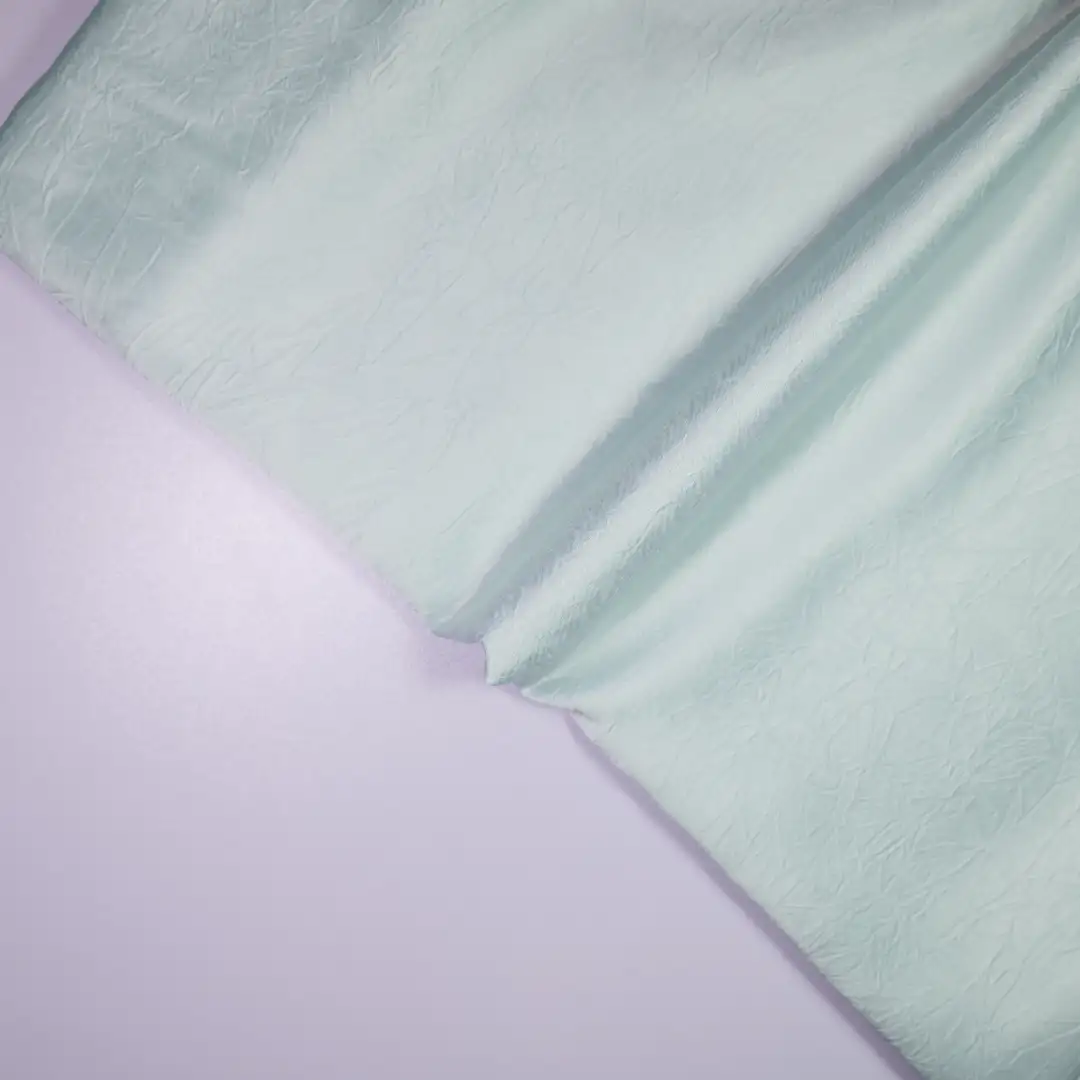 China Fabric for Shirt,Crop Top,Skirt,Skirt  Bengaline Synthetic Woven Fabric Polyester LightGreen color buy from China wholesaler bulk order at wholesale price free worldwide shipping Alibaba