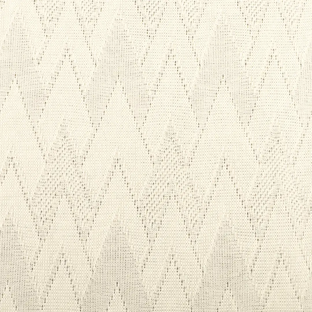 China Fabric for T-Shirt Jacquard Knit Fabric Polyester Rayon Spandex Cream color buy from China wholesaler bulk order at wholesale price free worldwide shipping Alibaba