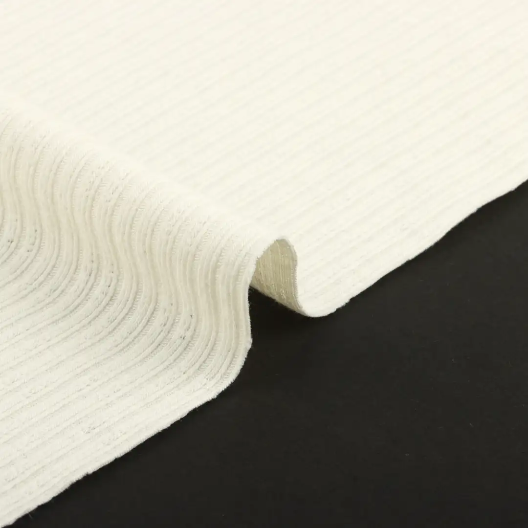 China Fabric for T-Shirt,Ladies Vest (Sweater),Open Cardigan (Sweater),Knitted Jacket (Sweater),Polo T-shirt (Sweater),Dresses (Pullover) (Sweater),Skirt (Sweater) Jacquard Knit Fabric Polyester Cotton Spandex cream color buy from China wholesaler bulk order at wholesale price free worldwide shipping Alibaba