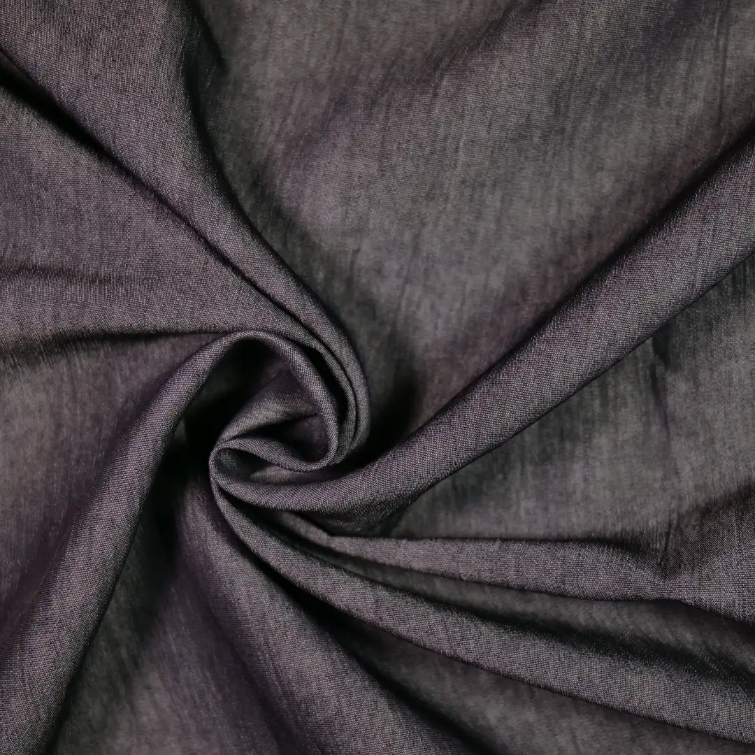 China Fabric for Shirt,Pants,Blouse,Crop Top,Over Shirt Knit Denim Look Woven Blended Fabric Rayon Nylon Black color buy from China wholesaler bulk order at wholesale price free worldwide shipping Alibaba