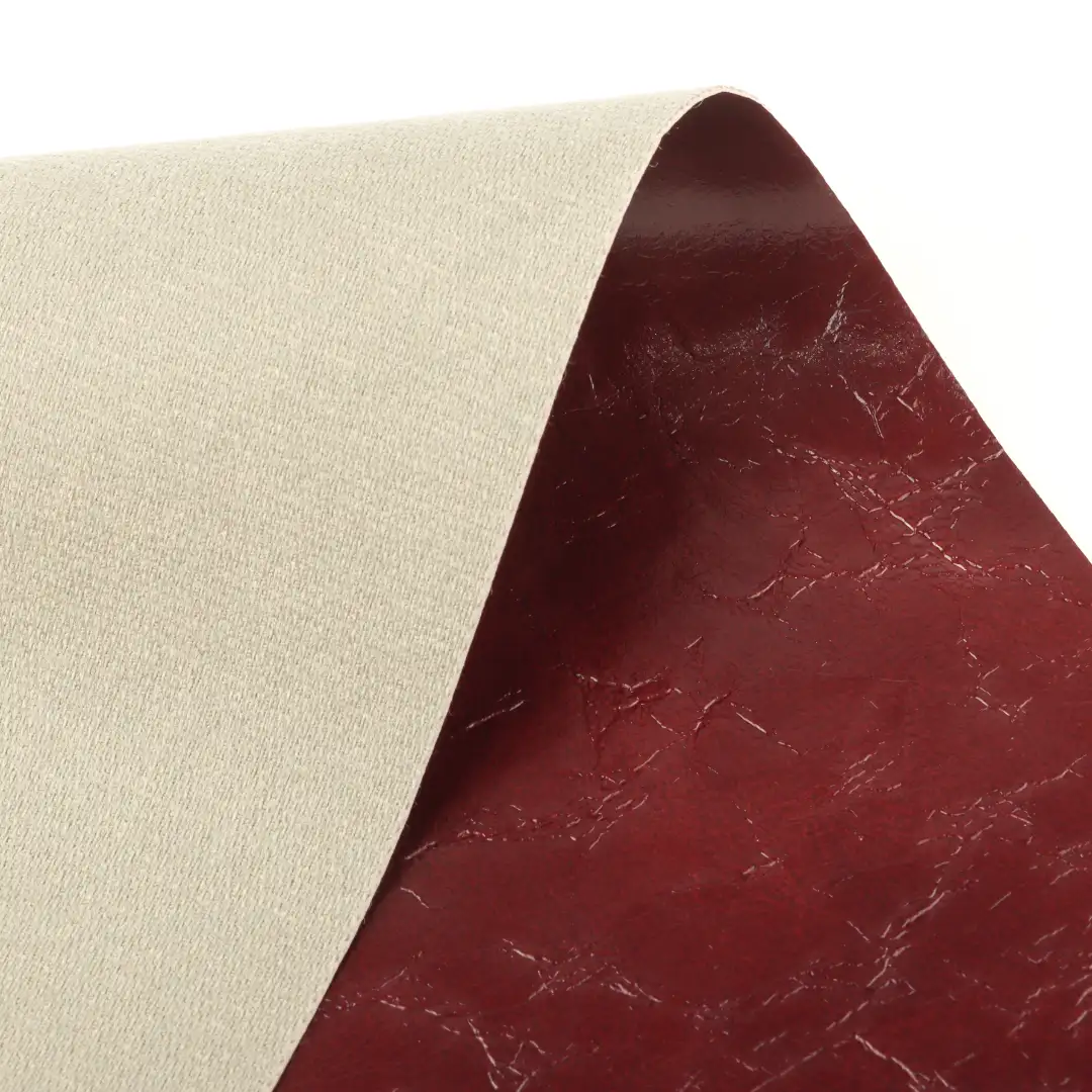 China Fabric for Skirt,Padded Jacket,Overcoat Bonded fabric Bonded fabric Polyurethane (PU) Red Burgundy Black color buy from China wholesaler bulk order at wholesale price free worldwide shipping Alibaba