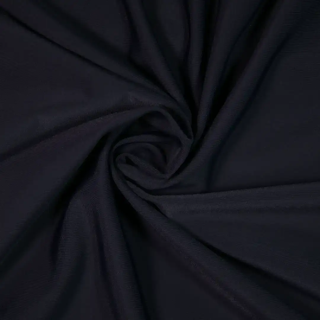 China Fabric for Swimsuits,Yoga Pants,Swim shorts Tricot Knit Fabric Spandex Nylon Black color buy from China wholesaler bulk order at wholesale price free worldwide shipping Alibaba