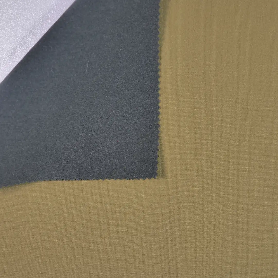 China Fabric for Jackets,Trench Coat,Open Waistcoat Fleece Knit Fabric Polyester dark green color buy from China wholesaler bulk order at wholesale price free worldwide shipping Alibaba