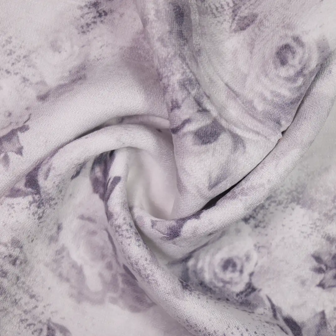 China Fabric for Shirt,Pants,Blouse,Crop Top Chiffon Woven Blended Fabric Nylon Rayon Gray color buy from China wholesaler bulk order at wholesale price free worldwide shipping Alibaba