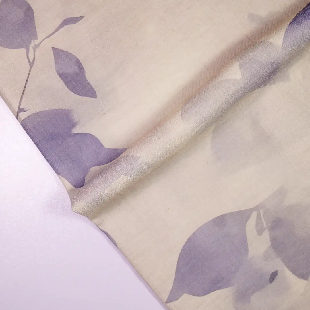 China Fabric for Shirt,Blouse,Crop Top,Skirt Nylon/Rayon Bengaline Woven Blended Fabric Rayon Nylon Linen Purple color buy from China wholesaler bulk order at wholesale price free worldwide shipping Alibaba