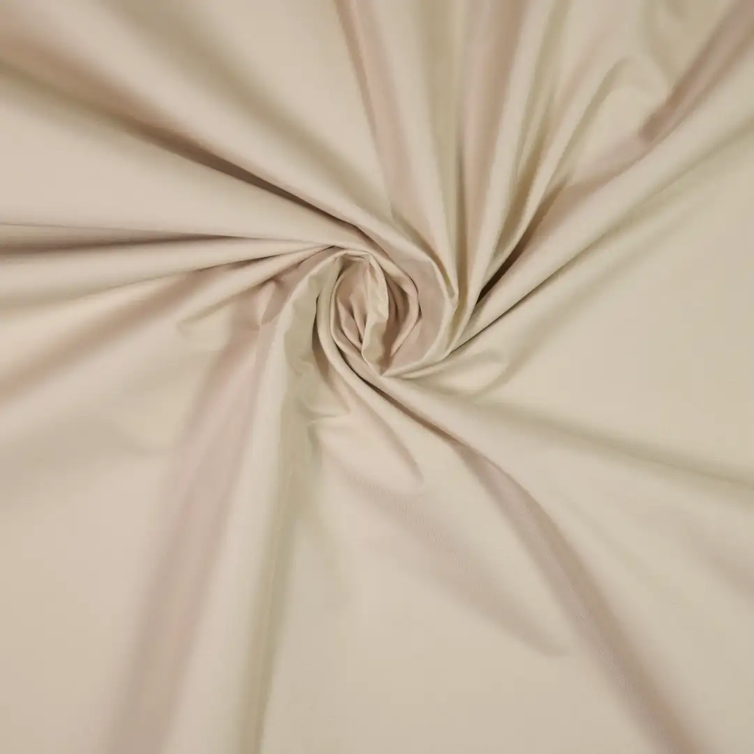 China Fabric for Down Jacket,Ski Suits Polyester Pongee Synthetic Woven Fabric Polyester Beige color buy from China wholesaler bulk order at wholesale price free worldwide shipping Alibaba