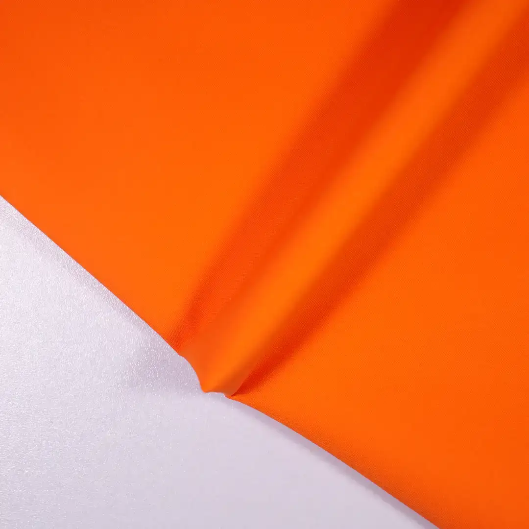 China Fabric for Trench Coat,Uniform Oxford Synthetic Woven Fabric Polyester Orange-red color buy from China wholesaler bulk order at wholesale price free worldwide shipping Alibaba