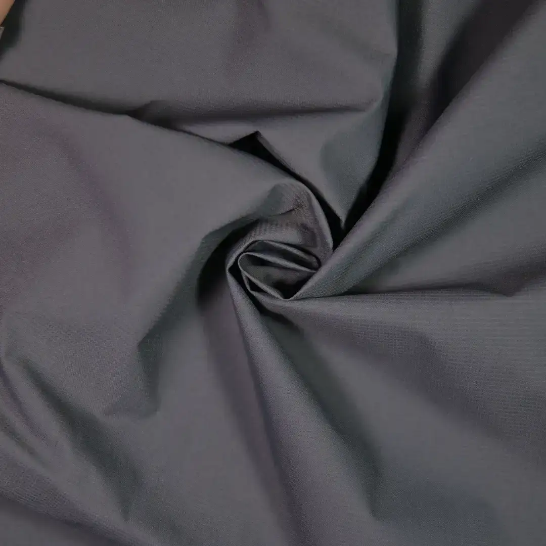 China Fabric for Down Jacket,Over Shirt Jacquard Synthetic Woven Fabric Nylon grey color buy from China wholesaler bulk order at wholesale price free worldwide shipping Alibaba