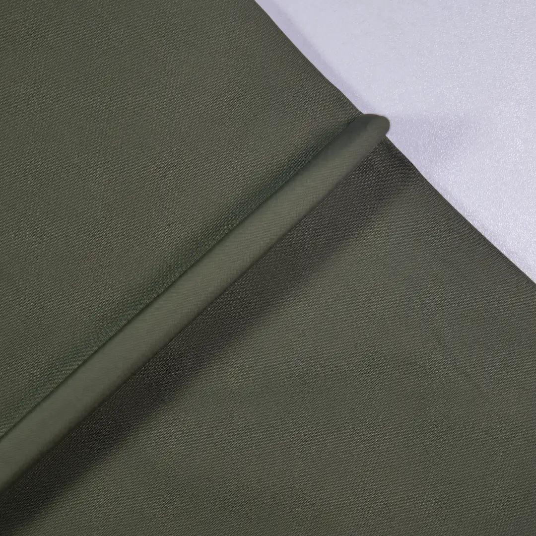 China Fabric for Pants,Trench Coat,Suit Polyester Oxford Synthetic Woven Fabric Polyester army green color buy from China wholesaler bulk order at wholesale price free worldwide shipping Alibaba