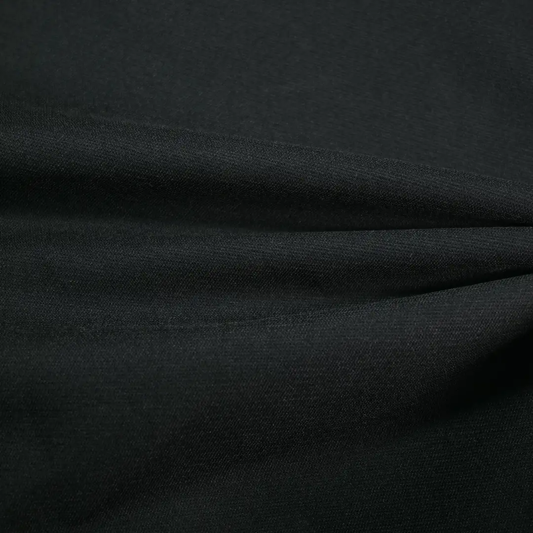 China Fabric for Jackets,Trench Coat Jacquard Synthetic Woven Fabric Polyester black color buy from China wholesaler bulk order at wholesale price free worldwide shipping Alibaba