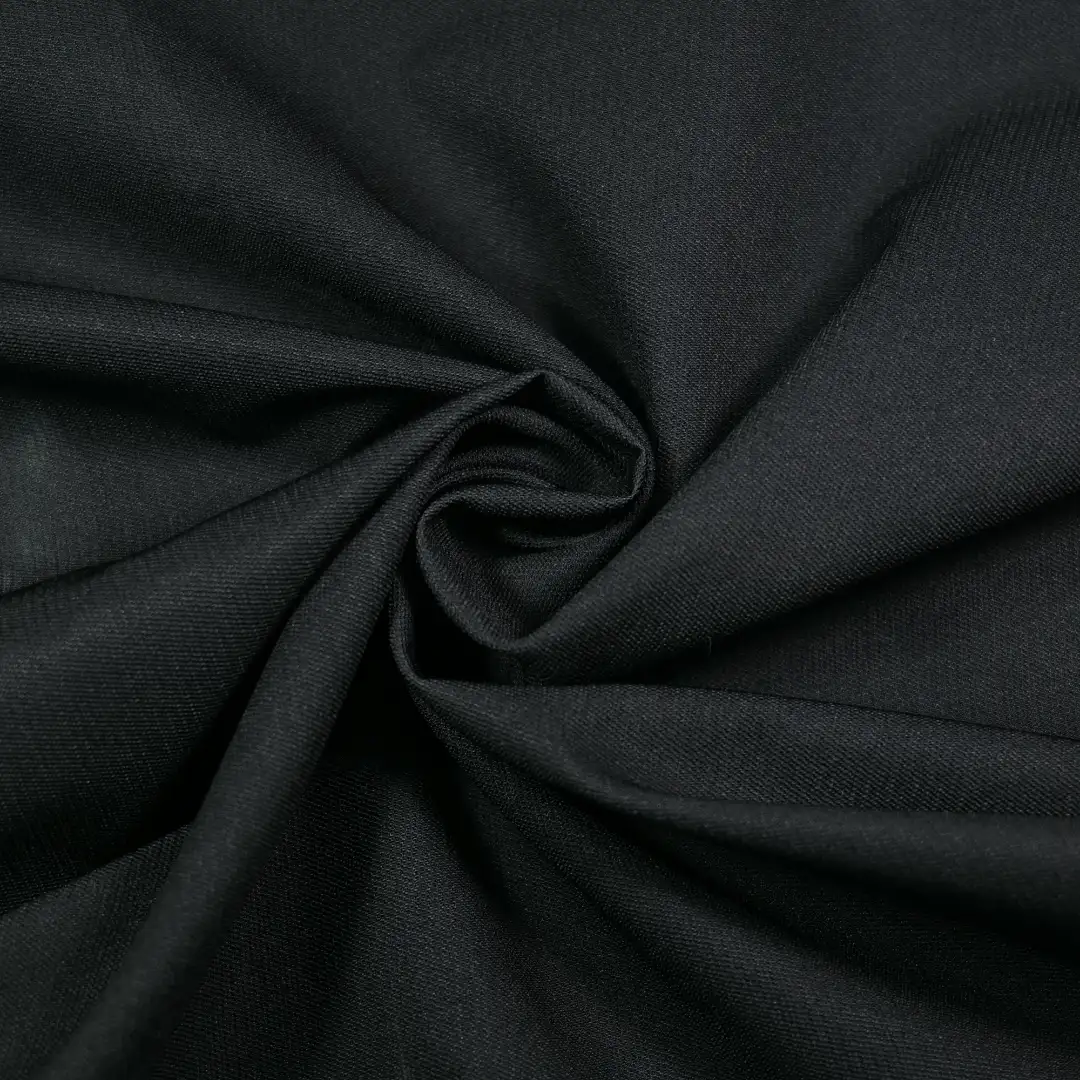 China Fabric for Jackets,Trench Coat Jacquard Synthetic Woven Fabric Polyester black color buy from China wholesaler bulk order at wholesale price free worldwide shipping Alibaba