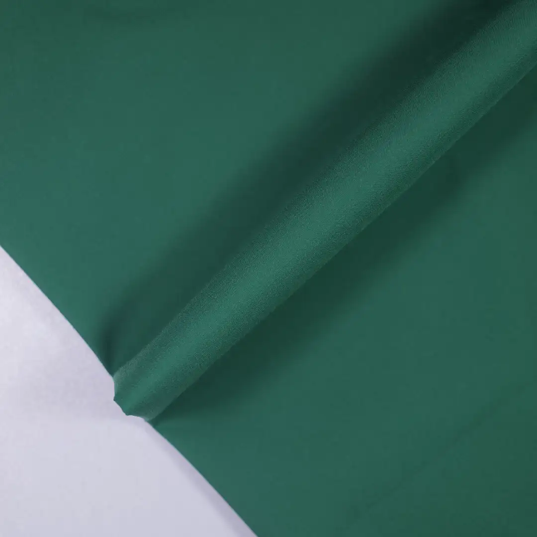 China Fabric for Skirt,Gathered Strappy Mini Dress,Puff Sleeve Ruched Dress,Kids Short Sleeve Peter Pan Collar Pleated Dress Poplin Synthetic Woven Fabric Polyester green color buy from China wholesaler bulk order at wholesale price free worldwide shipping Alibaba