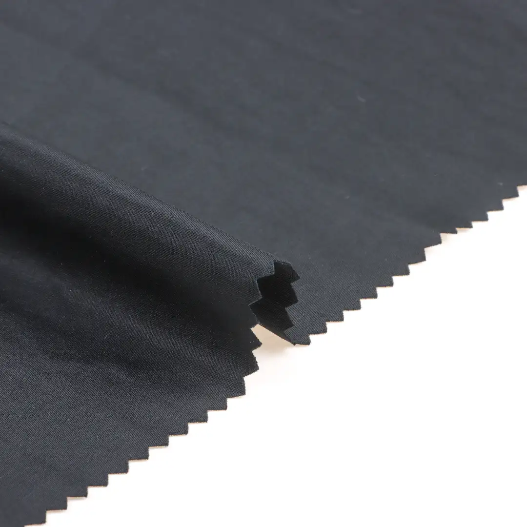 China Fabric for Shirt,Blouse,Skirt,Skirt ,Wide Leg Trousers Polyester/Rayon Plain Woven Blended Fabric Rayon Polyester BLACK color buy from China wholesaler bulk order at wholesale price free worldwide shipping Alibaba