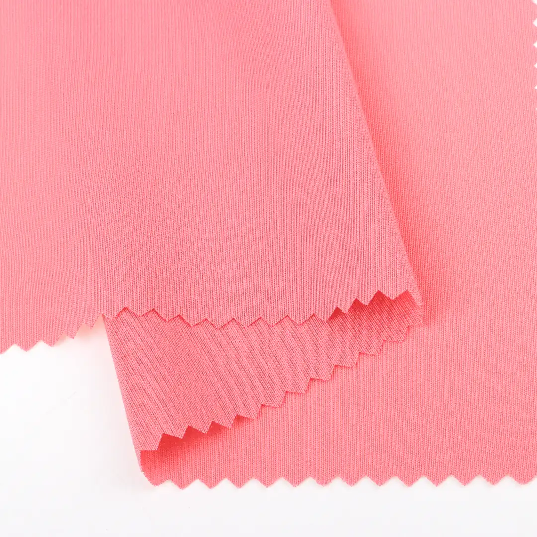 China Fabric for Blouse,Skirt,Women's Pants ,Skirt  Polyester/Rayon Plain Woven Blended Fabric Rayon Polyester Pink color buy from China wholesaler bulk order at wholesale price free worldwide shipping Alibaba