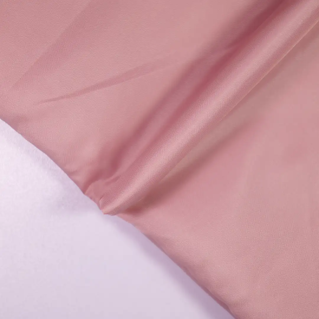 China Fabric for Interlining Polyester Pongee Synthetic Woven Fabric Polyester Pink color buy from China wholesaler bulk order at wholesale price free worldwide shipping Alibaba